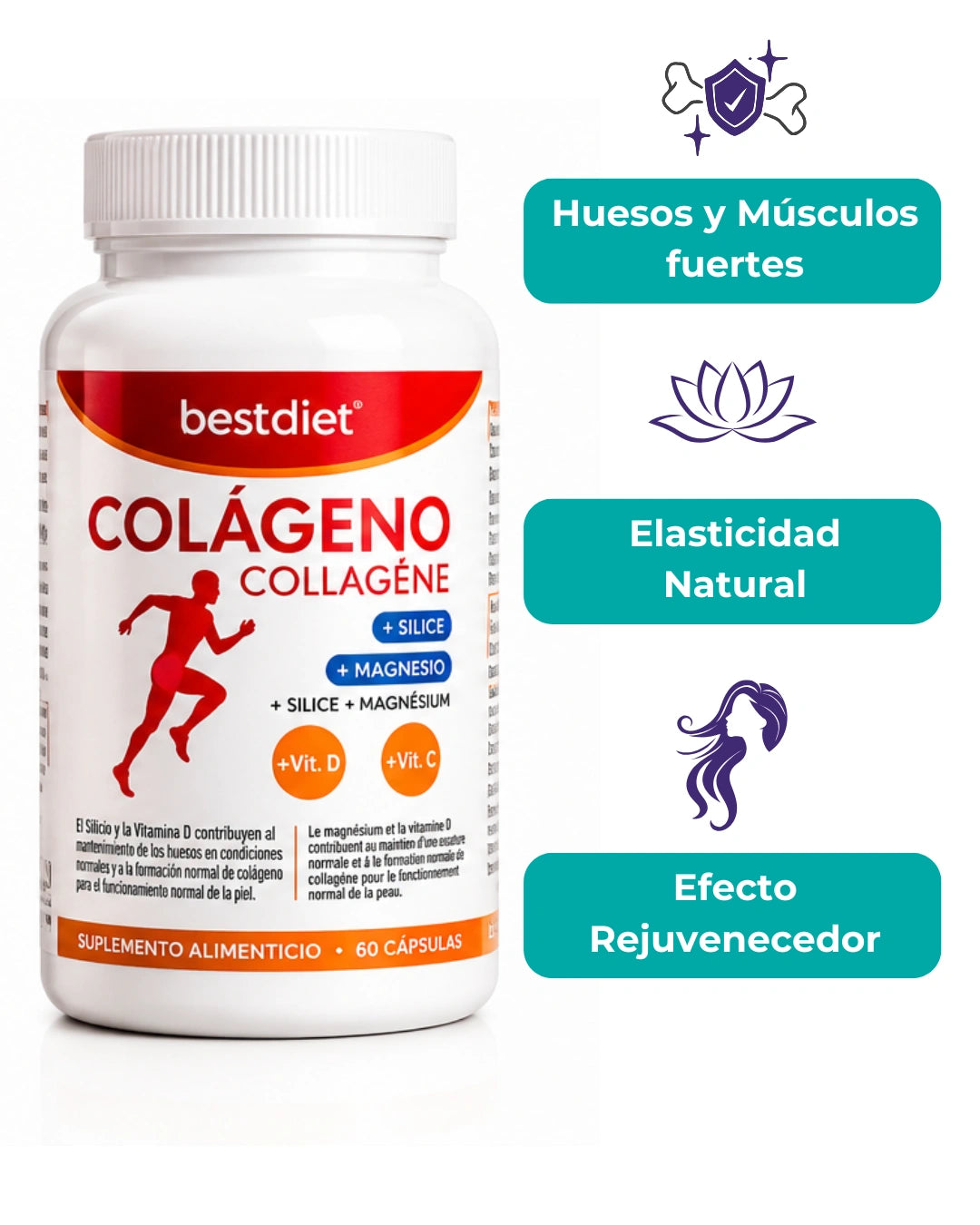 Combo curcuma + colageno gratis gomitas de vinagre de manzana