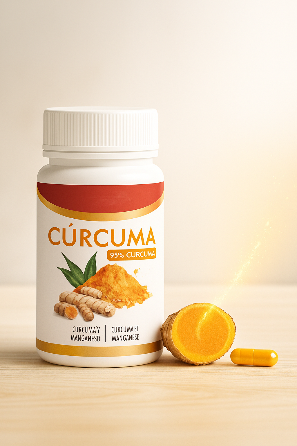 SUP Cúrcuma 30 Cápsulas – Apoyo Articular y Antioxidante Natural