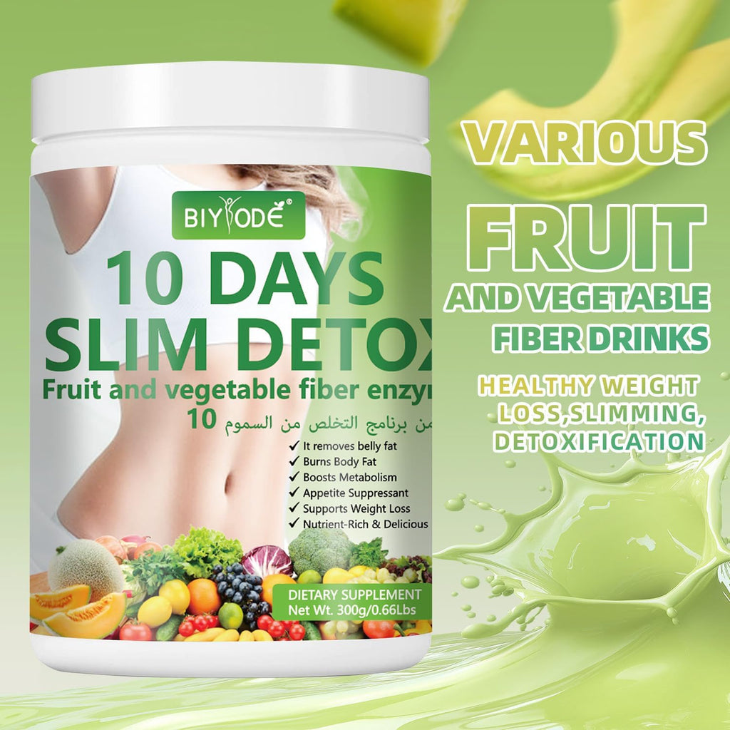 Batido detox con fibra natural