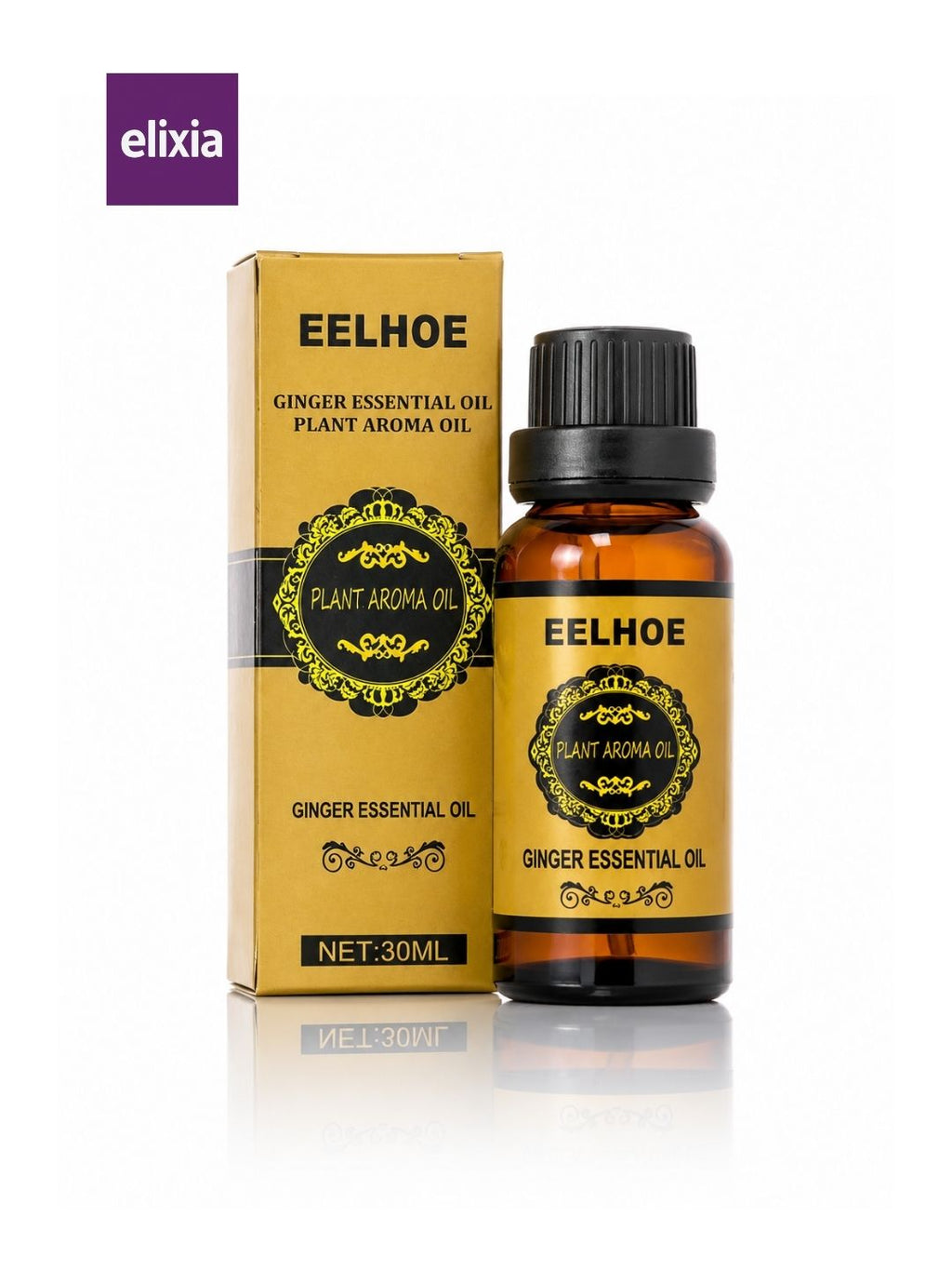 Jengibre Termo-Escultor – Aceite Drenante y Moldeador Corporal