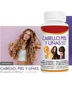 Suplemento Cabello, Piel y Uñas – 60 Cápsulas