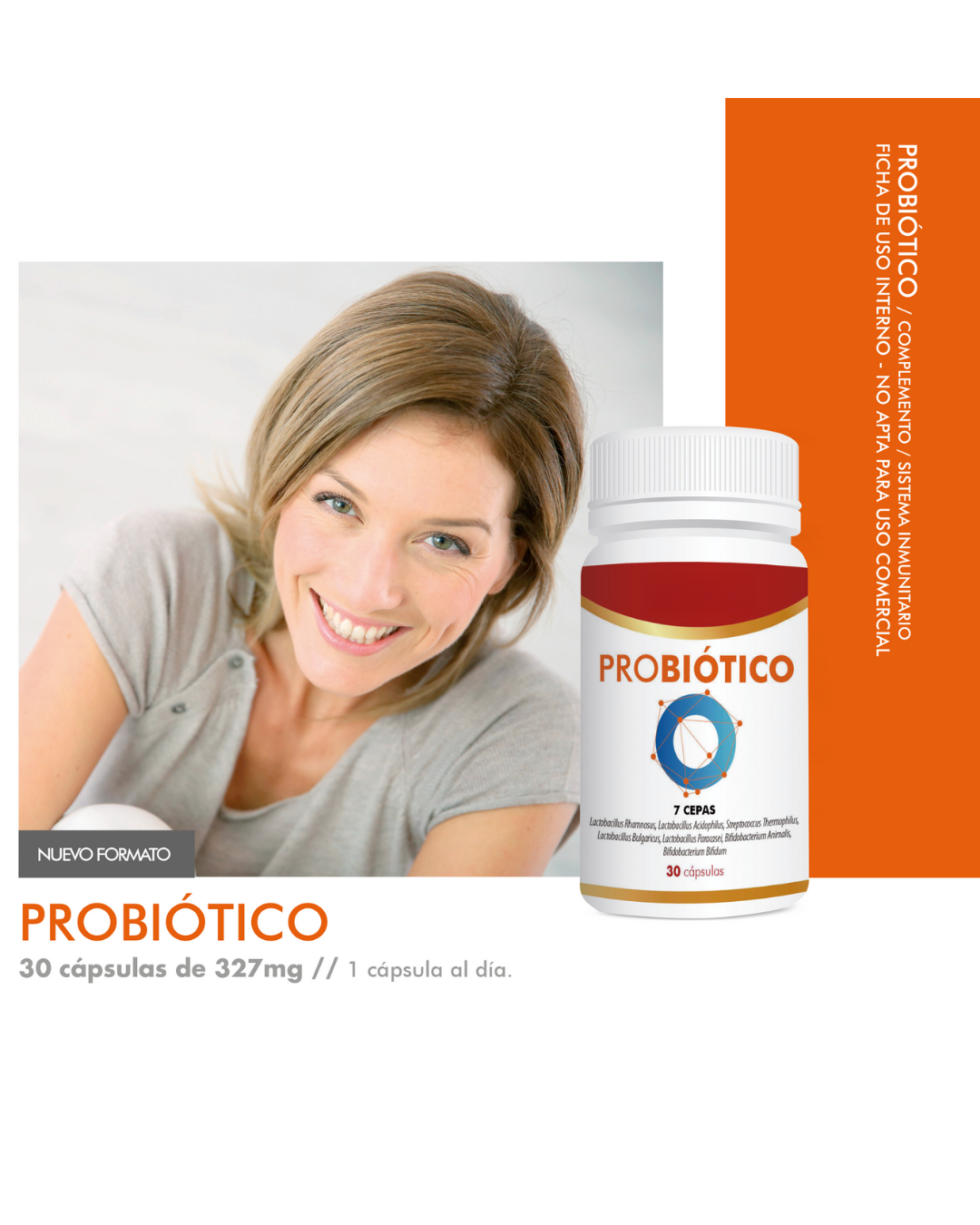 Probiótico 30 Cápsulas